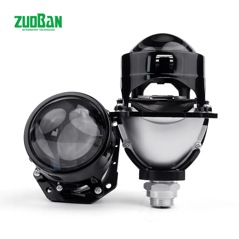 2,5 hazbeteko katilu bakarreko argi bikoitzeko lente-lanpara T0325 plug-and-play