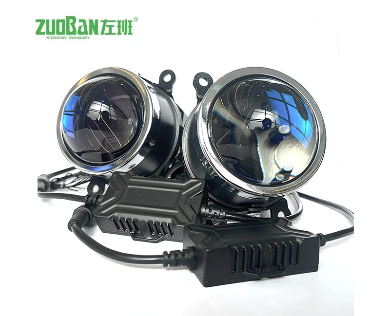 Distira handiko LED BI-Xenon 3 koloreko laino argiak
